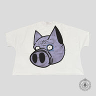 Billionaire Studios Purpa Pig Tee in Purple
