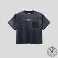 HMDD Chimers Ghost Pocket Tee in Grey