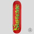 Supreme Shrek Skate Deck in Red