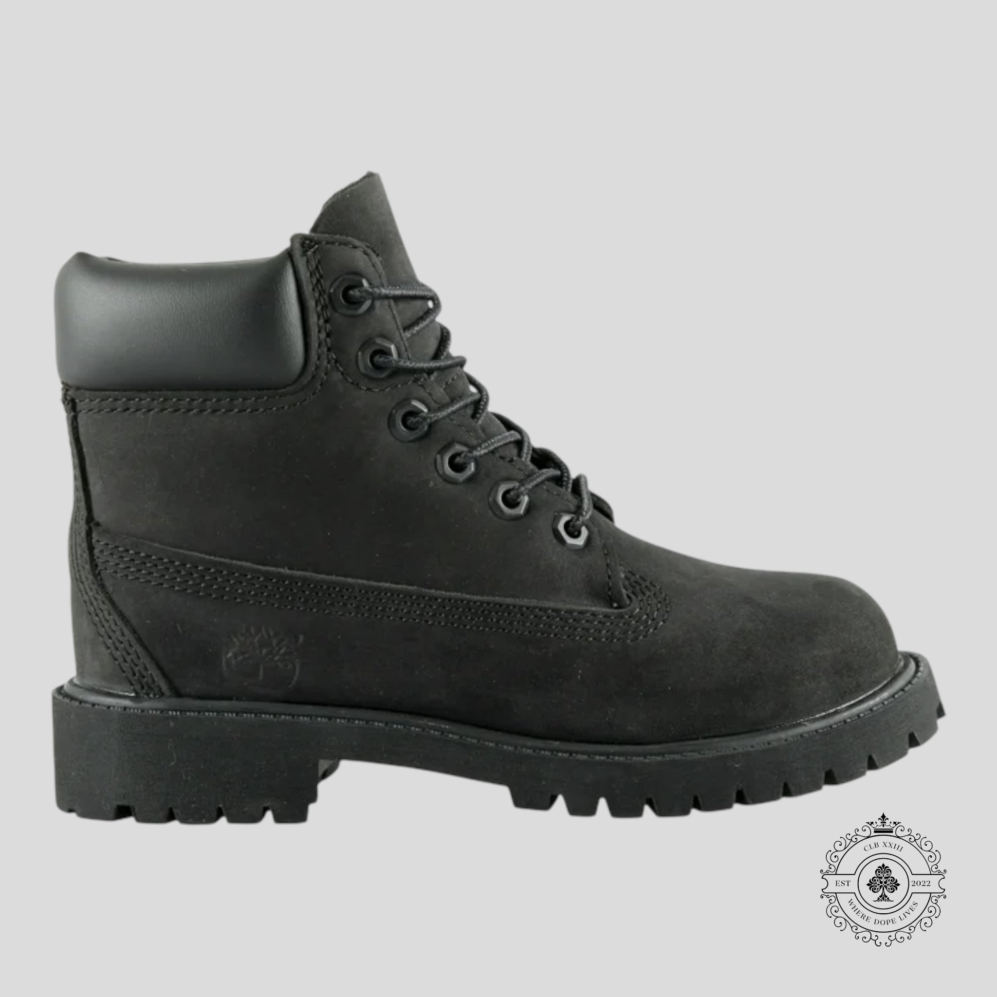 Timberland 6" Premium Waterproof Boot in Black (PS)