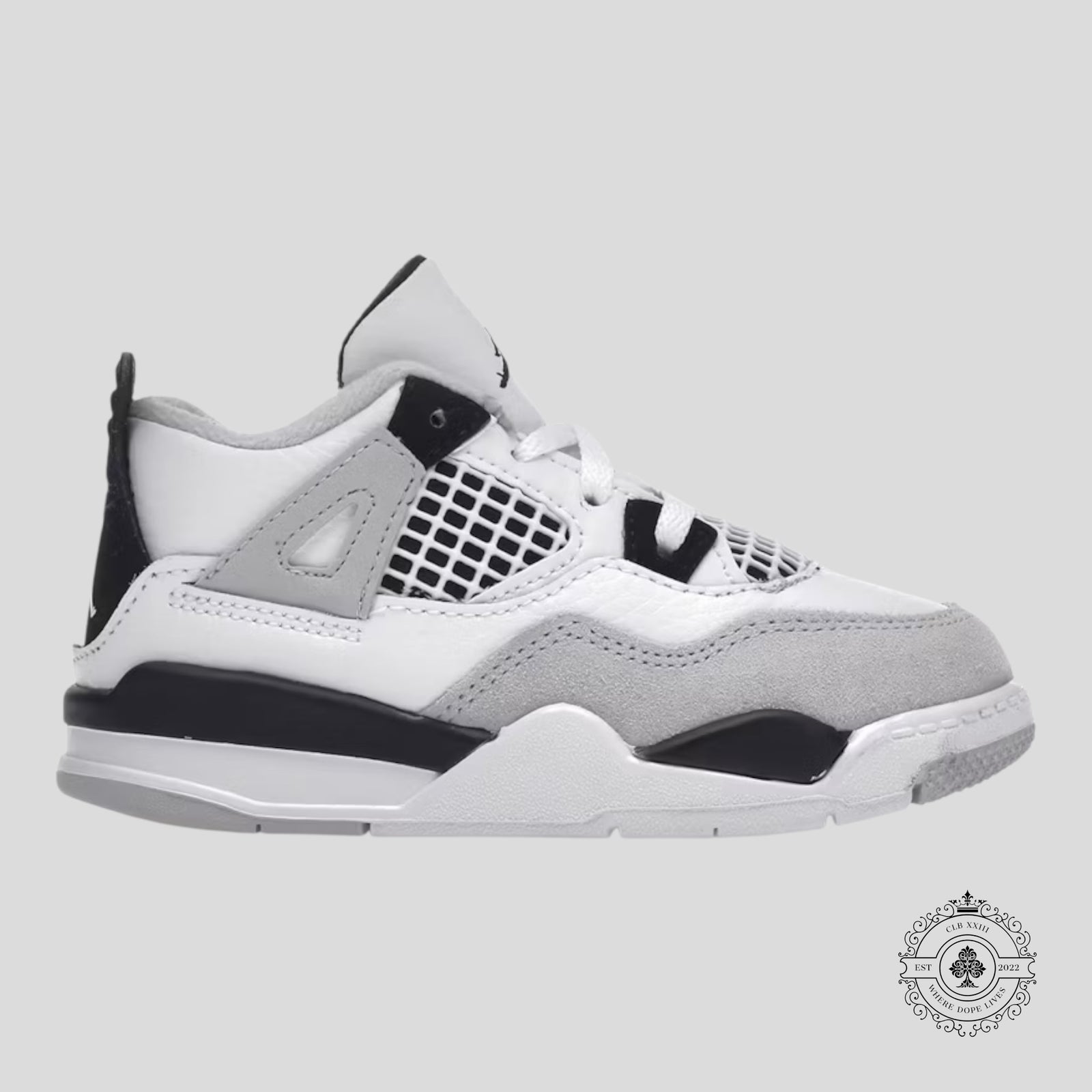 Air Jordan 4 Retro Military Black (TD)