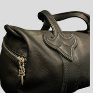 Chrome Hearts Mini Fleur Duffle Bag in Black