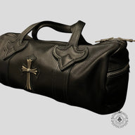 Chrome Hearts Mini Fleur Duffle Bag in Black