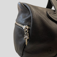 Chrome Hearts Mini Fleur Duffle Bag in Black