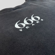 Saint Michael Live in Hell L/S in Washed Black