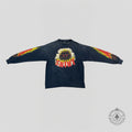 Saint Michael Live in Hell L/S in Washed Black