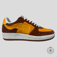 High Rollers Sk8 Rollers in Brown/Orange