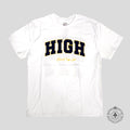 High Rollers Don't Crap Out Tee in White