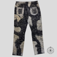 Givenchy Slim Fit Distressed Bleached Jeans