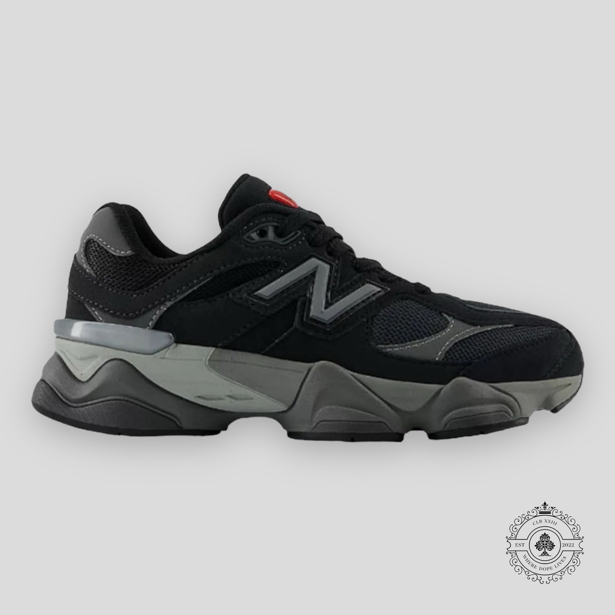 New Balance 9060 GS Black Grey
