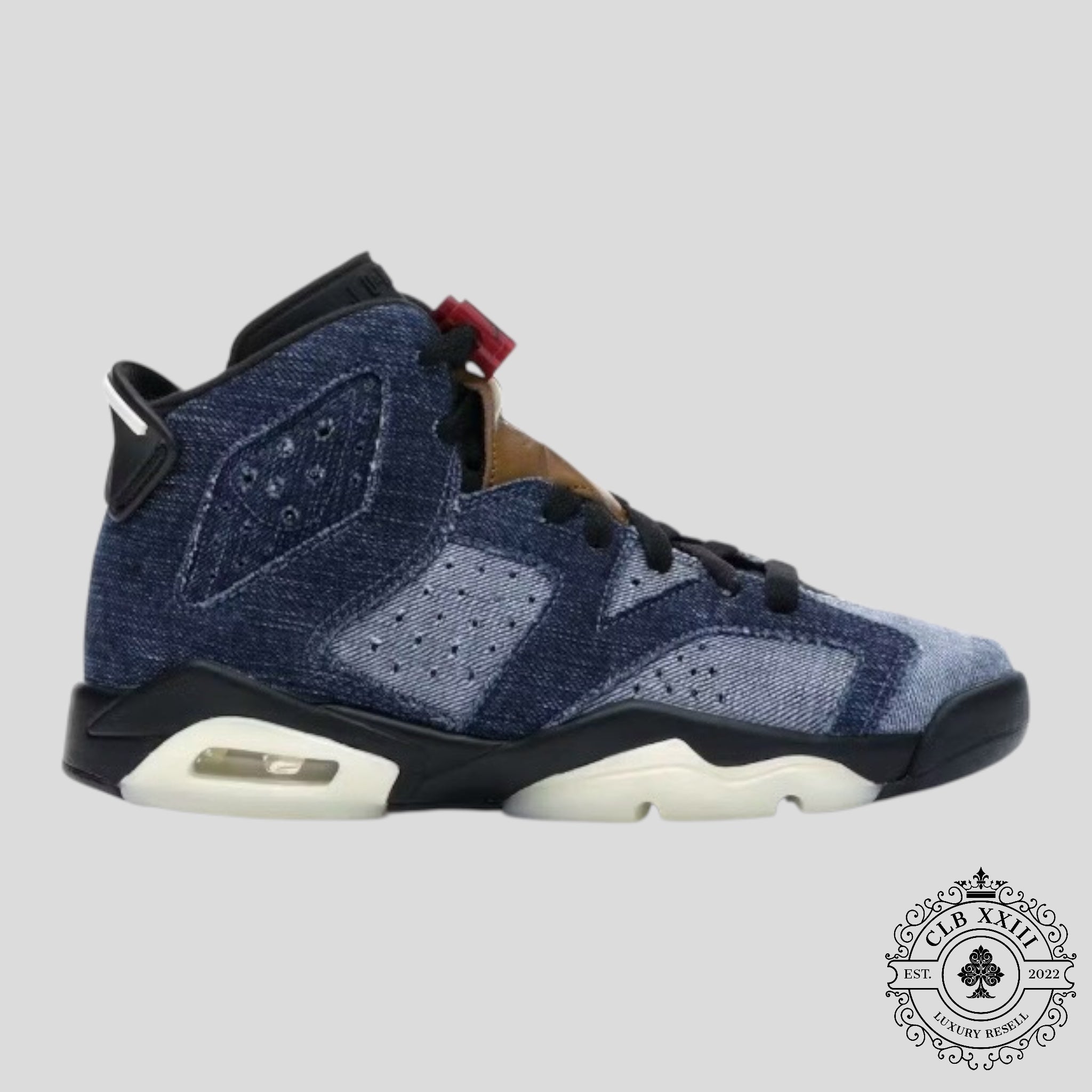 Air Jordan 6 Retro Washed Denim (GS)