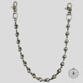 Chrome Hearts Delphino Foti Skull Wallet Chain