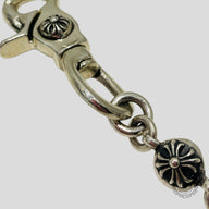 Chrome Hearts Plus Ball Short Wallet Chain