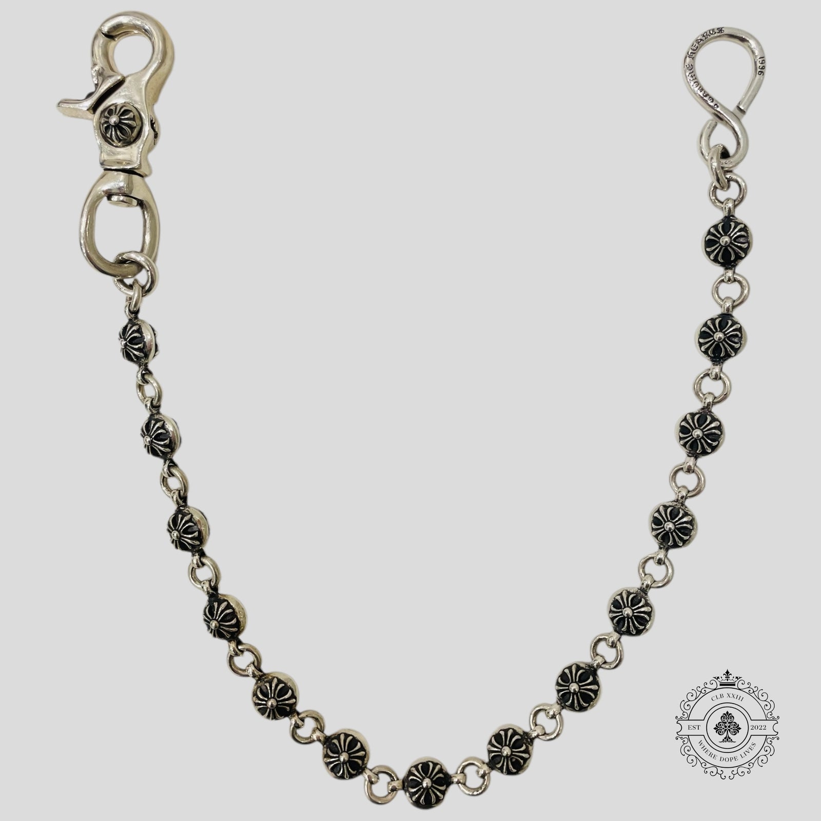Chrome Hearts Plus Ball Short Wallet Chain