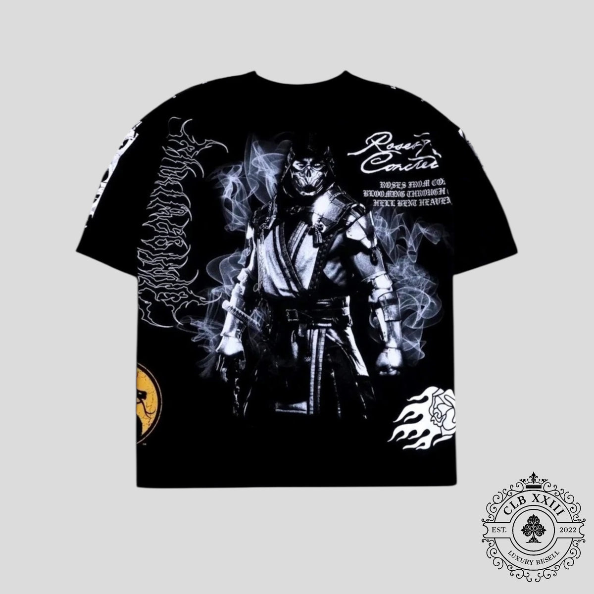 Civil Regime Mortal Kombat Tee in Black