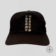 Chrome Hearts Vertical Logo Hat in Black