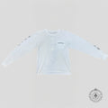 Chrome Hearts Vintage Mini Cross Logo L/S Tee in White
