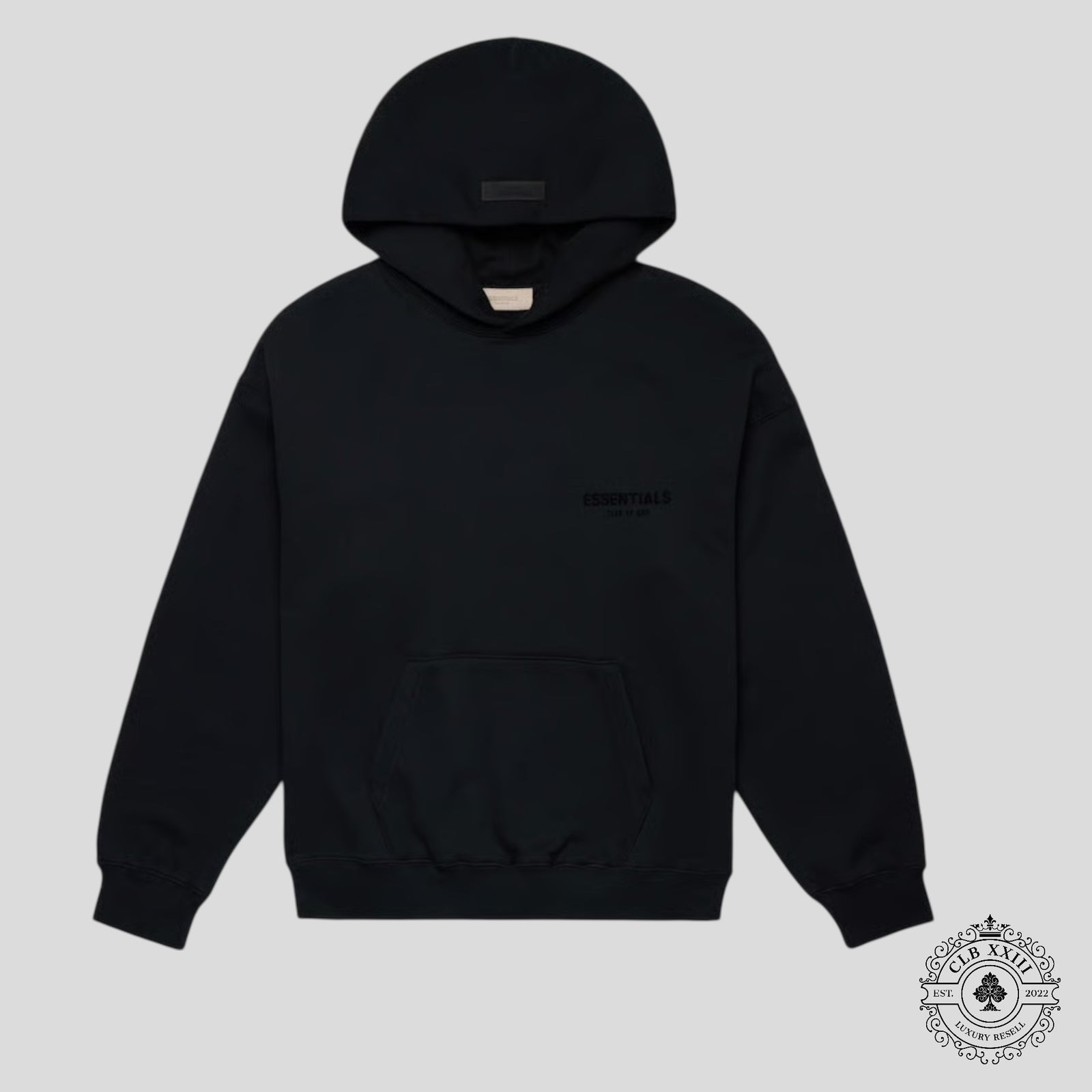 Fear of God Essentials Hoodie in Black
