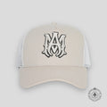 Amiri Ma Trucker Hat in Natural