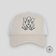 Amiri Ma Trucker Hat in Natural