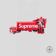 Supreme Transformers G1 Optimus Prime Figure in Red