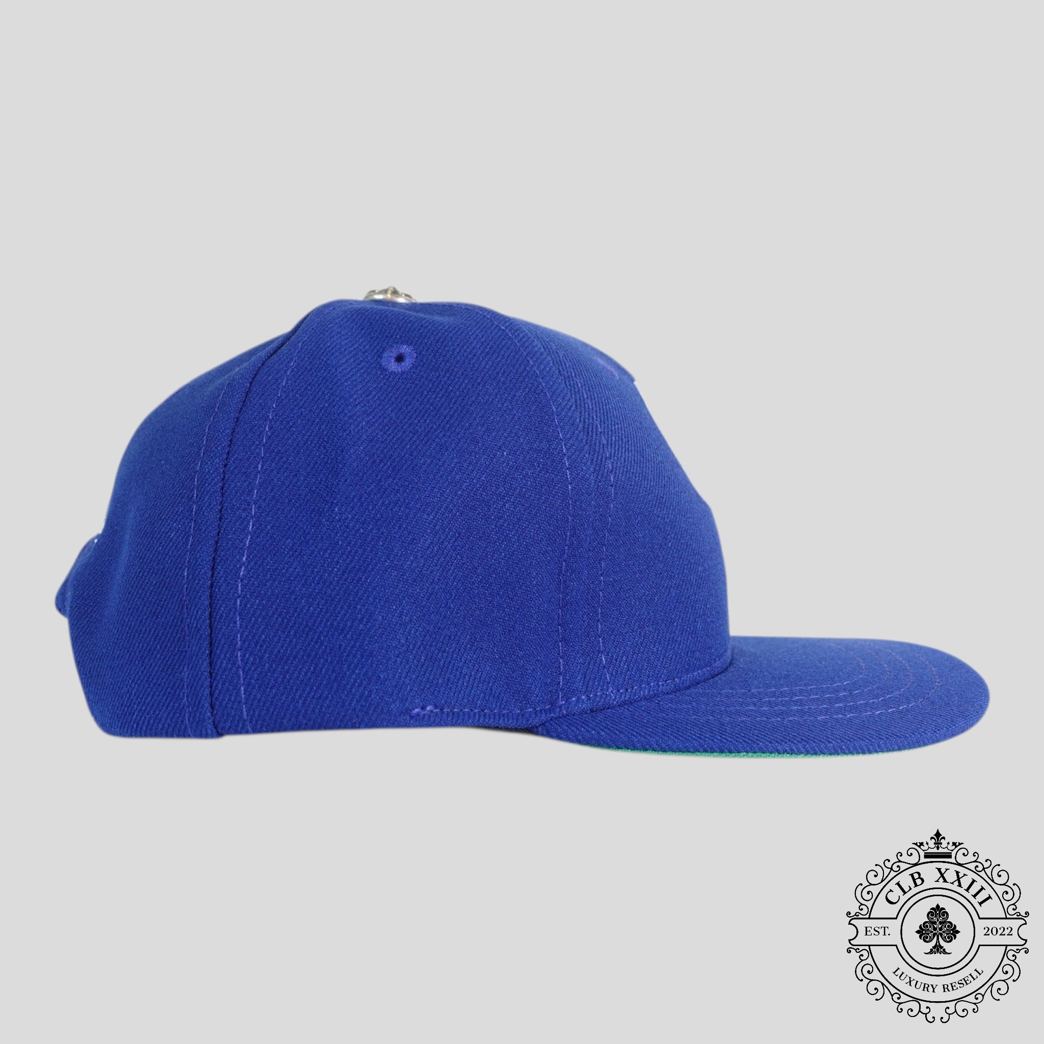 Chrome Hearts CH Embroidered Hat in Blue