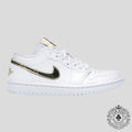Air Jordan 1 Low White Metallic Gold (W)