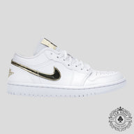 Air Jordan 1 Low White Metallic Gold (W)