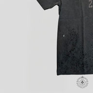 Palm Angels Lurex Logo Tee in Black