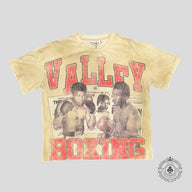 Vale Boxing Tee in Beige