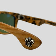 Chrome Hearts Stencil Lilith Wooden Framed Sunglasses