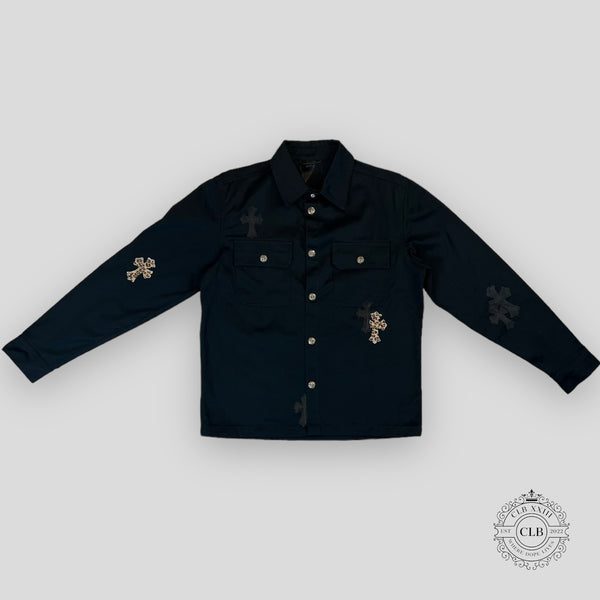 Louis Vuitton x Nigo Damier Shirt Dark Ocean Men's - FW21 - GB