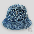 CHROME HEARTS DENIM BUCKET HAT