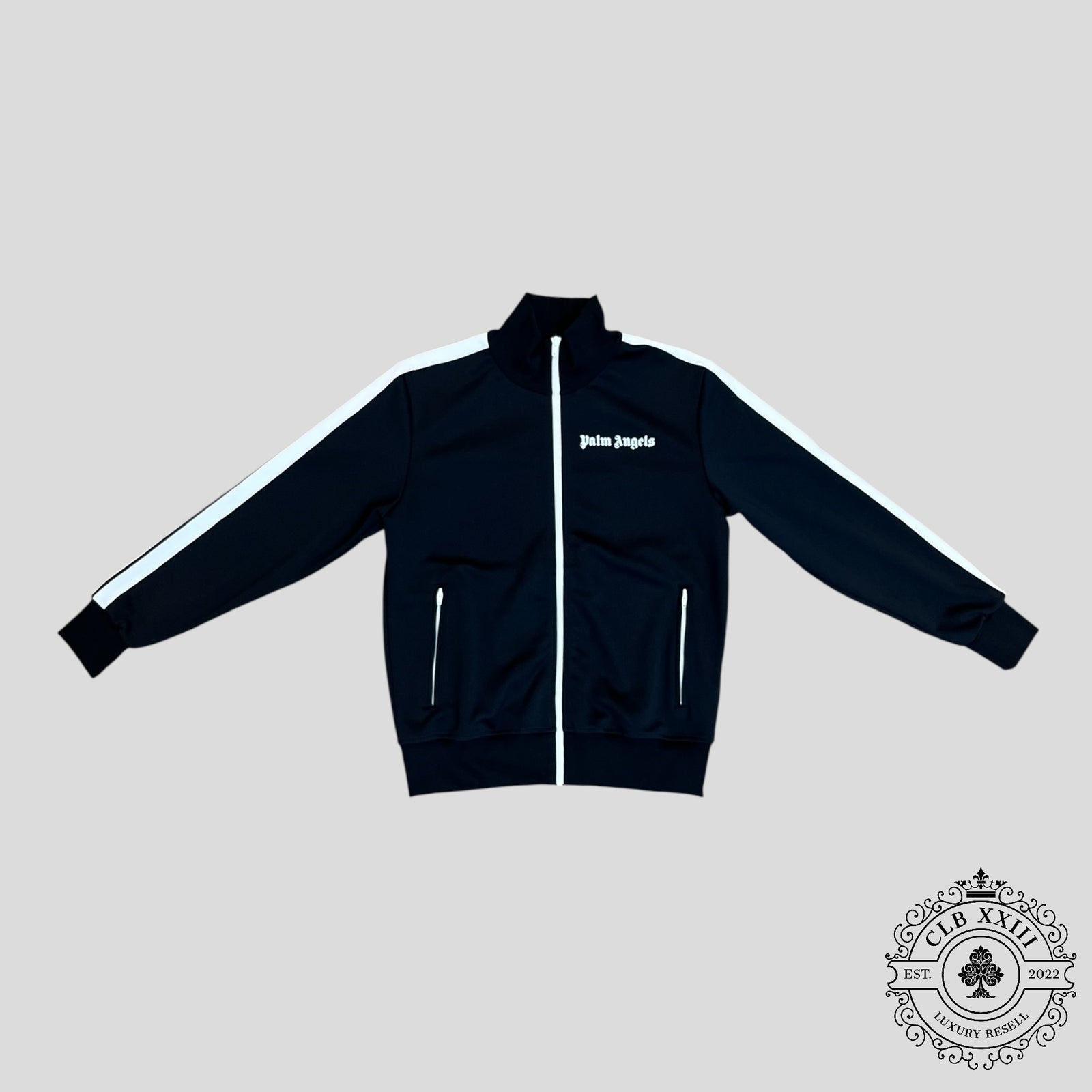 Palm Angels Track Jacket in Black