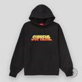 Supreme Gradient Hooded Sweatshirt in Black