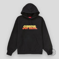 Supreme Gradient Hooded Sweatshirt in Black