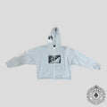 Enfants Riches Deprimes Assemblage Zip Up Hoodie in Heather Grey