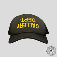 Gallery Dept. Upside Down Logo Trucker Hat in Black