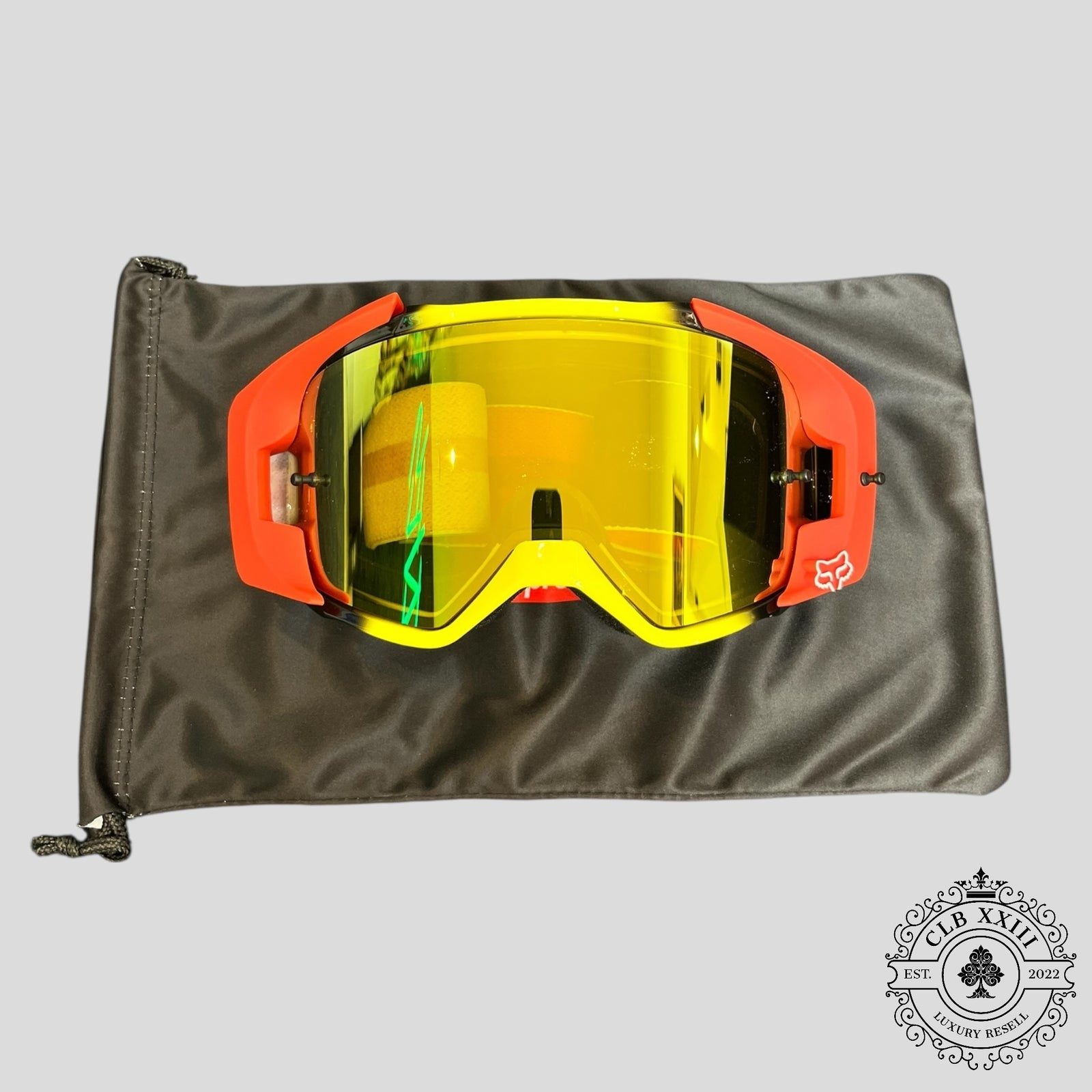 Supreme x Fox Racing Goggles in Red