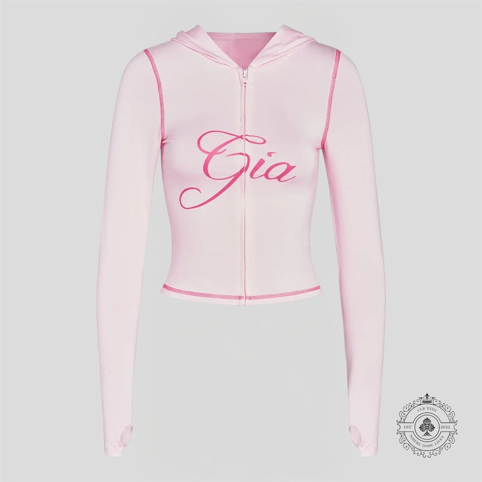 I.AM.GIA Blare Hoodie in Pastel Pink