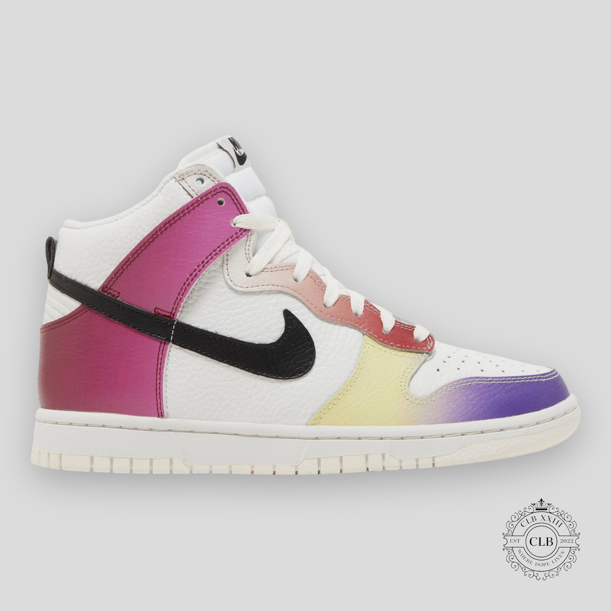 NIKE DUNK HIGH (W) "MULTI COLOR GRADIENT"