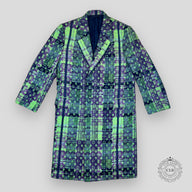 Louis Vuitton Multicolor Neon Check Coat