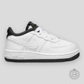 NIKE AIR FORCE 1 LOW (TD) "WHITE & BLACK"