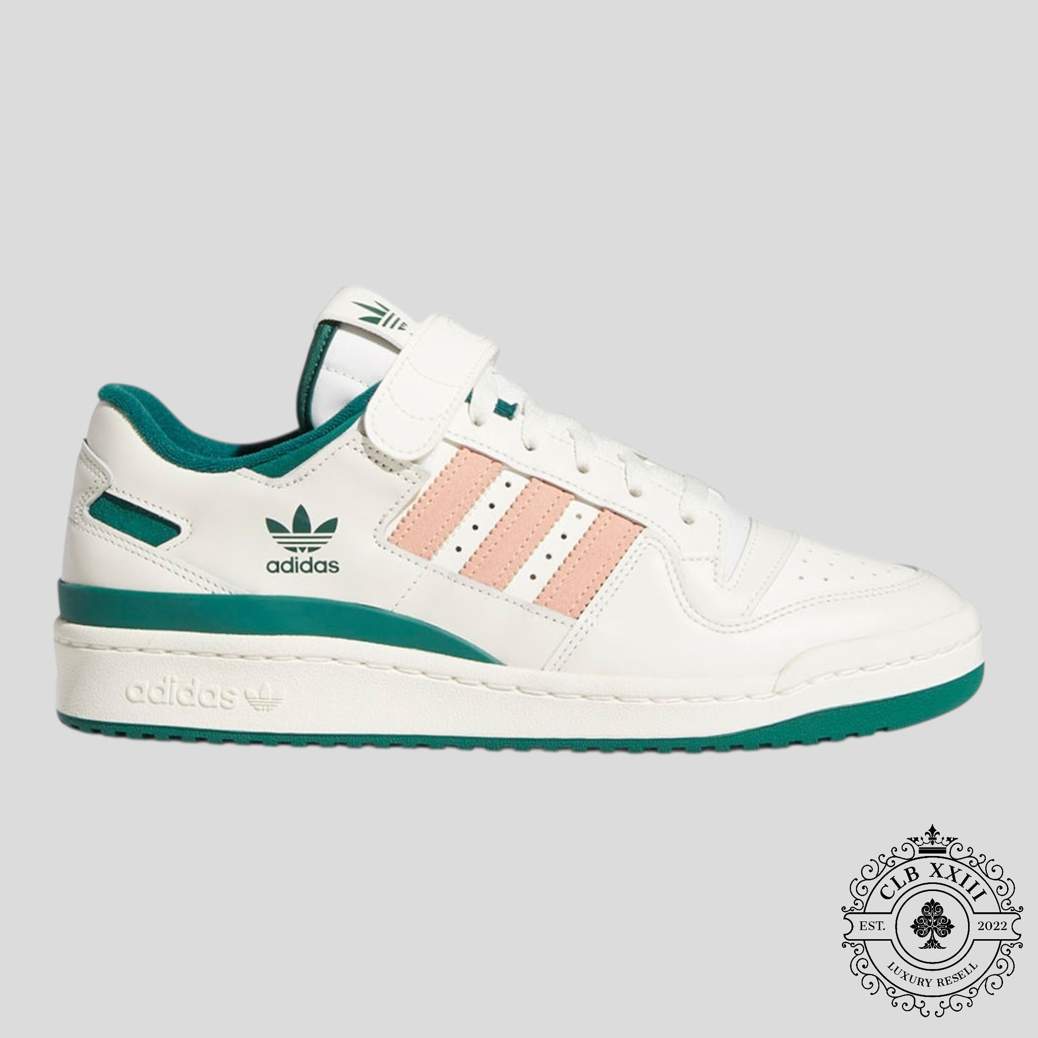 Adidas Forum 84 Low Off White Green Pink