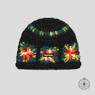 Supreme Crochet Beanie in Black