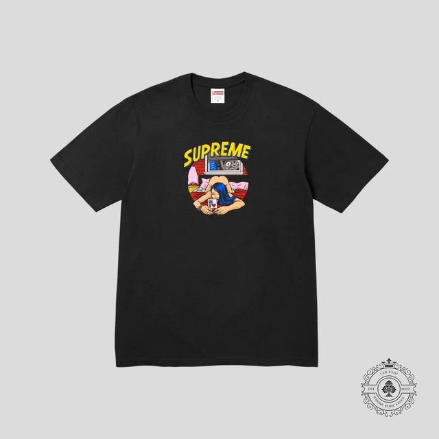 Supreme Bedroom Tee in Black