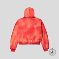 Vale Inferno Zip Up Hoodie in Red