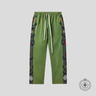 Vale Jade Garden Track Pants in Green