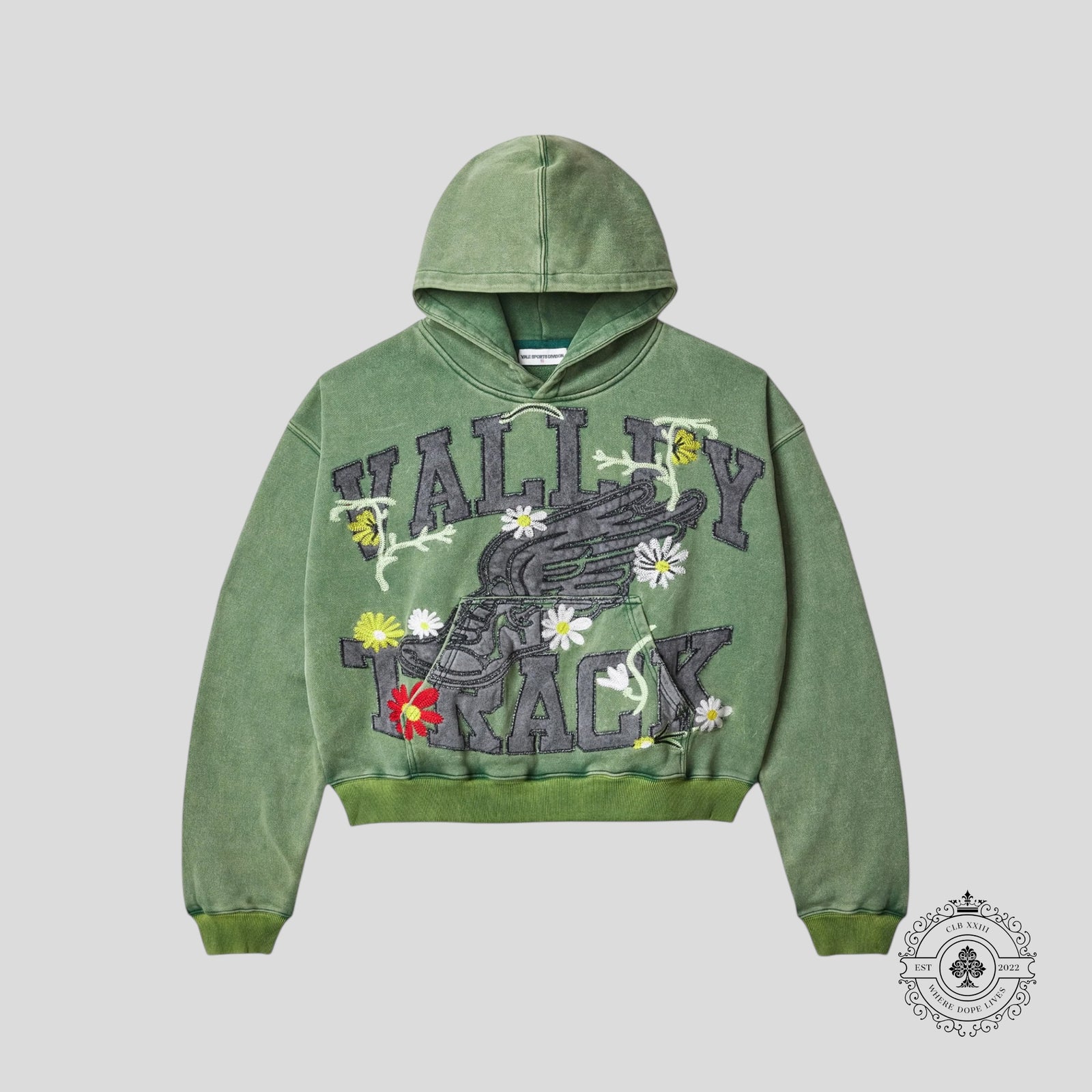 Vale Garden Pullover in Jade Green