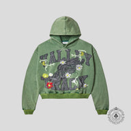 Vale Garden Pullover in Jade Green